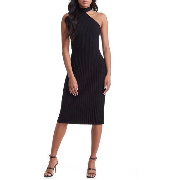 Vici COLLECTION One Shoulder Plissé Dress ❤️IN STORES❤️ - Picture 1 of 5
